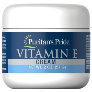 Крем с витамином Е, Vitamin E Cream, Puritan's Pride, 6000 МЕ, 57 гр