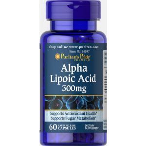 Puritan's Pride, Alpha Lipoic Acid 300 mg 60