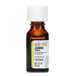 Jasmine Oil Absolute, Sensual (Jasmine Absolute), Aura Cacia, 15 ml