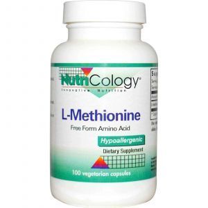 L метионин, Nutricology, 100 капсул