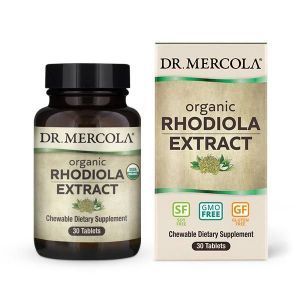 Экстракт родиолы, Dr. Mercola, 340 мг, 30 кап. 