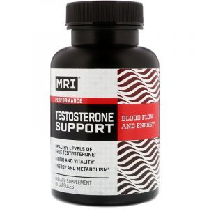 Поддержка уровня тестостерона, Testosterone Support, MRI, для мужчин, 90 капсул 