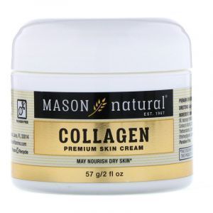 Антивозрастной крем с коллагеном, Collagen Cream, Mason Natural, аромат груши, 57 г. (Default)