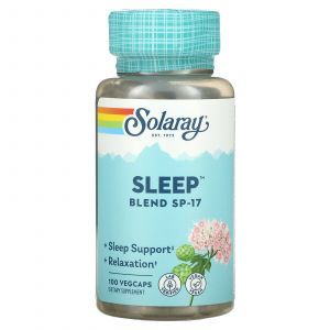 Спокойный сон, Sleep Blend SP-17, Solaray, 100 капсул (Default)