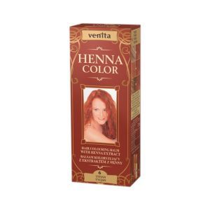 Красящий бальзам для волос, оттенок №06 Тициан, Henna Color, Venita, травяной, 50 мл.