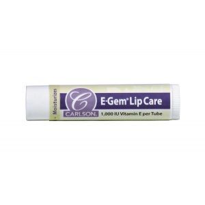Бальзамы для губ, Lip Care, Carlson Labs, с витамином Е, 1000 МЕ, 12 тюбиков