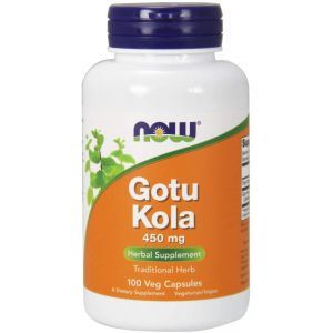 Готу кола (Gotu Kola), Now Foods, 450 мг, 100 капсул