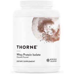 Сывороточный протеин, изолят, Whey Protein, Thorne Research, шоколад, 876 г (Default)