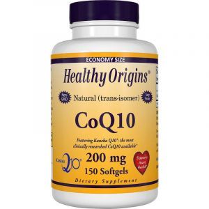 Коэнзим Q10, Healthy Origins, Kaneka Q10 (CoQ10), 200 мг, 150 капсул (Default)