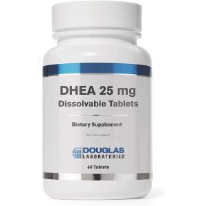 DHEA, mikronlaşdırılmış, DHEA, Douglas Laboratories, 25 mq, 60 tablet