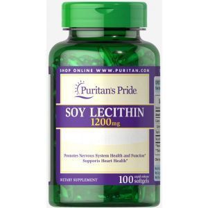Puritan's Pride Soy Lecithin 1200 mg 100