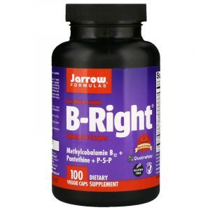Витамины группы В комплекс, B-Right, Jarrow Formulas, 100 капсул (Default)