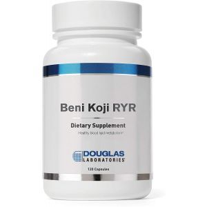Ферментированный красный дрожжевой рис, Beni-Koji RYR, Douglas Laboratories, 120 капсул