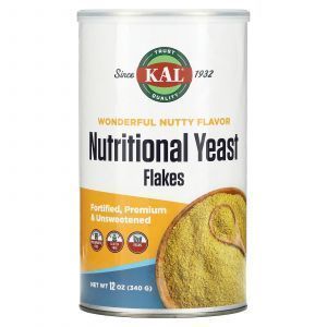 Дрожжи хлопьями, Yeast Flakes, KAL, несладкие, 340 г