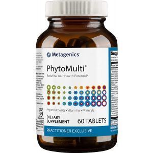Мультивитамины и минералы, PhytoMulti, Metagenics, без железа, 60 таблеток
