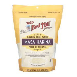 Кукурузная мука, Masa Harina, Golden Corn Flour, Bob's Red Mill, золотистая, 624 г
