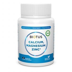 Kalsium Maqnezium Sink Vitamin D3 Biotus 60 Kapsul