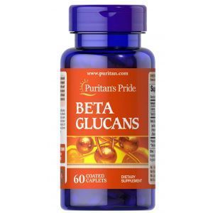 Бета-глюканы, Beta Glucans, Puritan's Pride, 200 мг, 60 капсул
