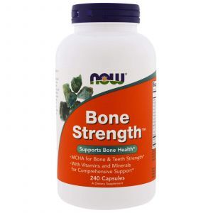 Прочные кости, Bone Strength, Now Foods, 240 капсул