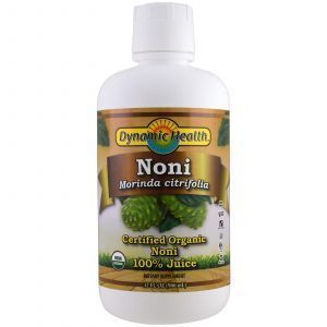 Сок нони, Noni Juice, Dynamic Health, органический натуральный, 946 м
