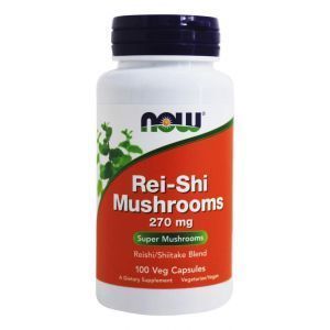 Грибы рейши, Rei-Shi Mushrooms, Now Foods, 270 мг, 100 к