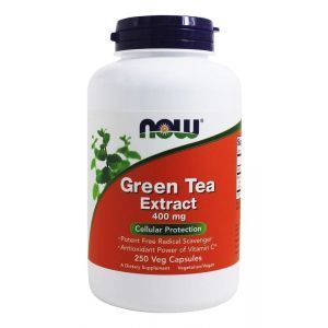 Экстракт зеленого чая (Green Tea), Now Foods, 400 мг, 250 капсул