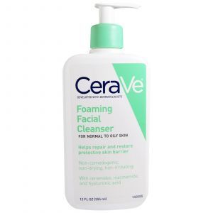 Пенка для умывания, Foaming Facial Cleanser, CeraVe, 355 мл
