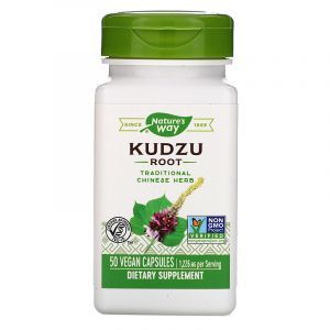 Кудзу, Kudzu, Nature's Way, корень, 1226 мг, 50 кап.
