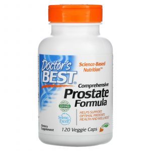 Здоровье простаты, Prostate Formula, Doctor's Best, 120 капсул