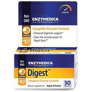 Полная формула энзимов, Complete Enzyme Formula, Enzymedica, Digest, 30 капсул