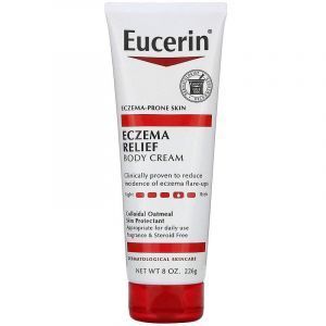 Крем для тела от экземы, Eczema Relief Body Cream, Eucerin, 226 г