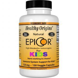 Эпикор, EpiCor for Kids, Healthy Origins, 125 мг, 150 капсу
