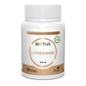 L-Theanine, L-Theanine, Biotus, 200 mg, 60 Kapsul