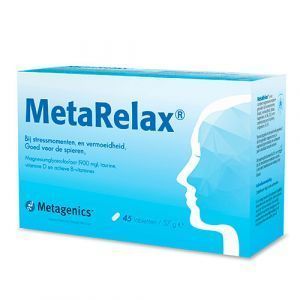Магний, поддержка мышц и нервной системы, МетаРелакс, MetaRelax, Metagenics, 45 таблеток