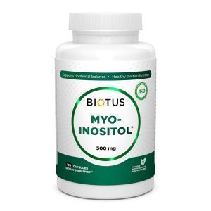 Мио-инозитол, Myo-Inositol, Biotus, 120 капсул
