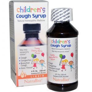Сироп от кашля для детей, Children's Cough Syrup, NatraBio, 120 мл