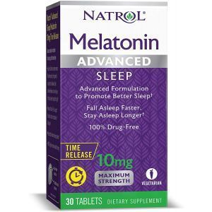 Melatonin Advanced Sleep, Natrol, 10 mg, 30 Tablet
