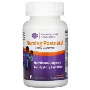 Поливитамины для женщин (после родов), Nursing Postnatal Breastfeeding Multivitamin, Fairhaven Health, 60 капсул
