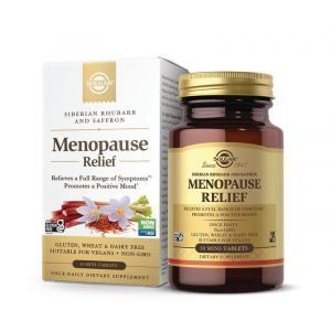 Поддержка при менопаузе, Menopause Relief, Solgar, 30 мини- таблеток