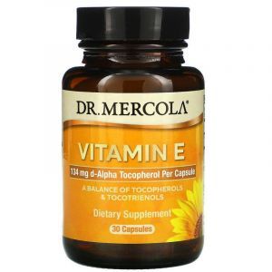 Витамин Е, Vitamin E, Dr. Mercola, 30 капсул