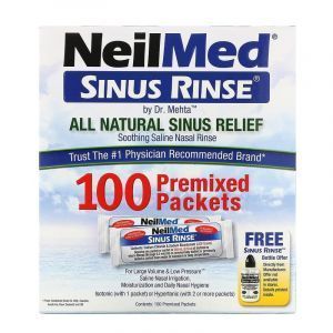 Средство для промывки носа, Sinus Rinse, NeilMed, 100 шт
