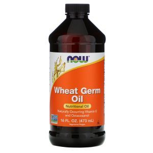 Масло зародышей пшеницы, Wheat Germ Oil, Now Foods, 473 мл