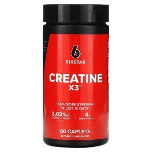 Креатин, Creatine X3, Muscletech, 60 каплет