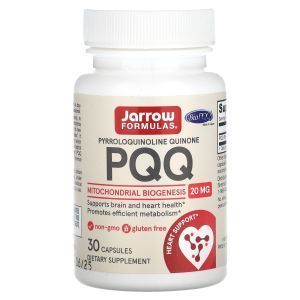 Пирролохинолинхинон, PQQ, Jarrow Formulas, 20 мг, 30 капсул