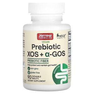XOS + a-GOS Prebiotik Lif, Prebiotik, Jarrow Formulaları, 90 Çeynənən Tablet