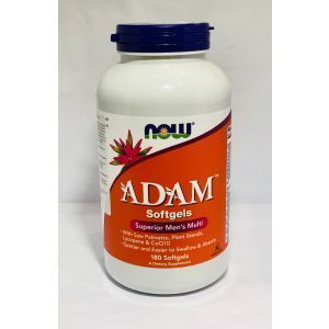Витаминный комплекс Адам, ADAM Men's Multi,  Now Foods, для мужчин, 180 гелевых капсул